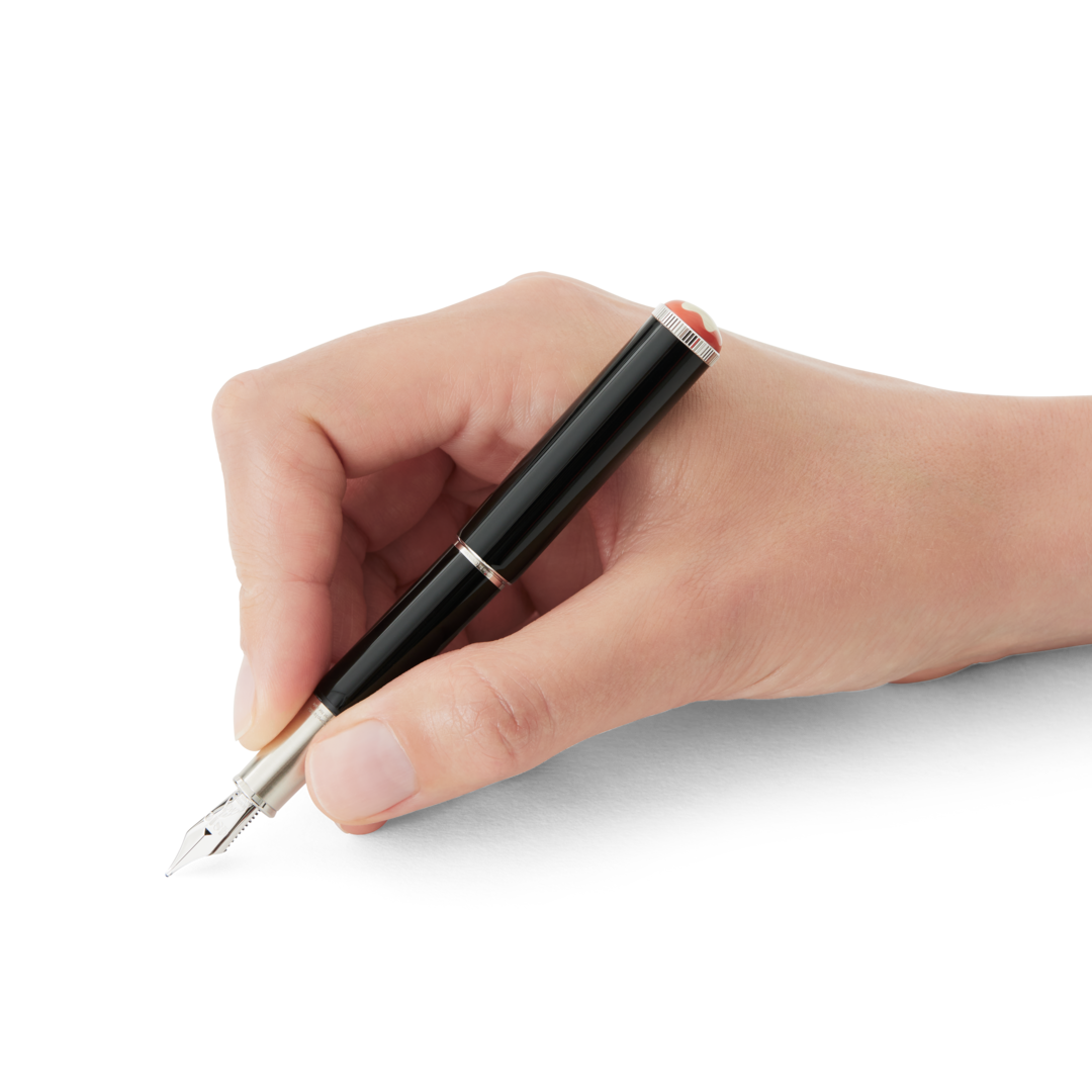 Montblanc Heritage Rouge et Noir "Baby" Special Edition Black Fountain M