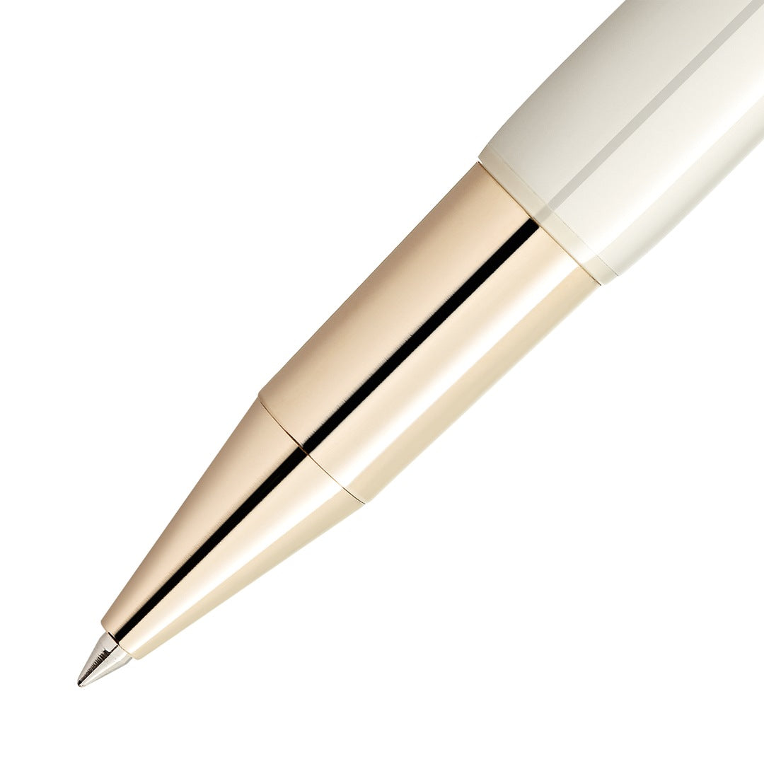 Rollerball Montblanc Heritage Rouge et Noir Édition Spéciale "Baby" couleur ivoire