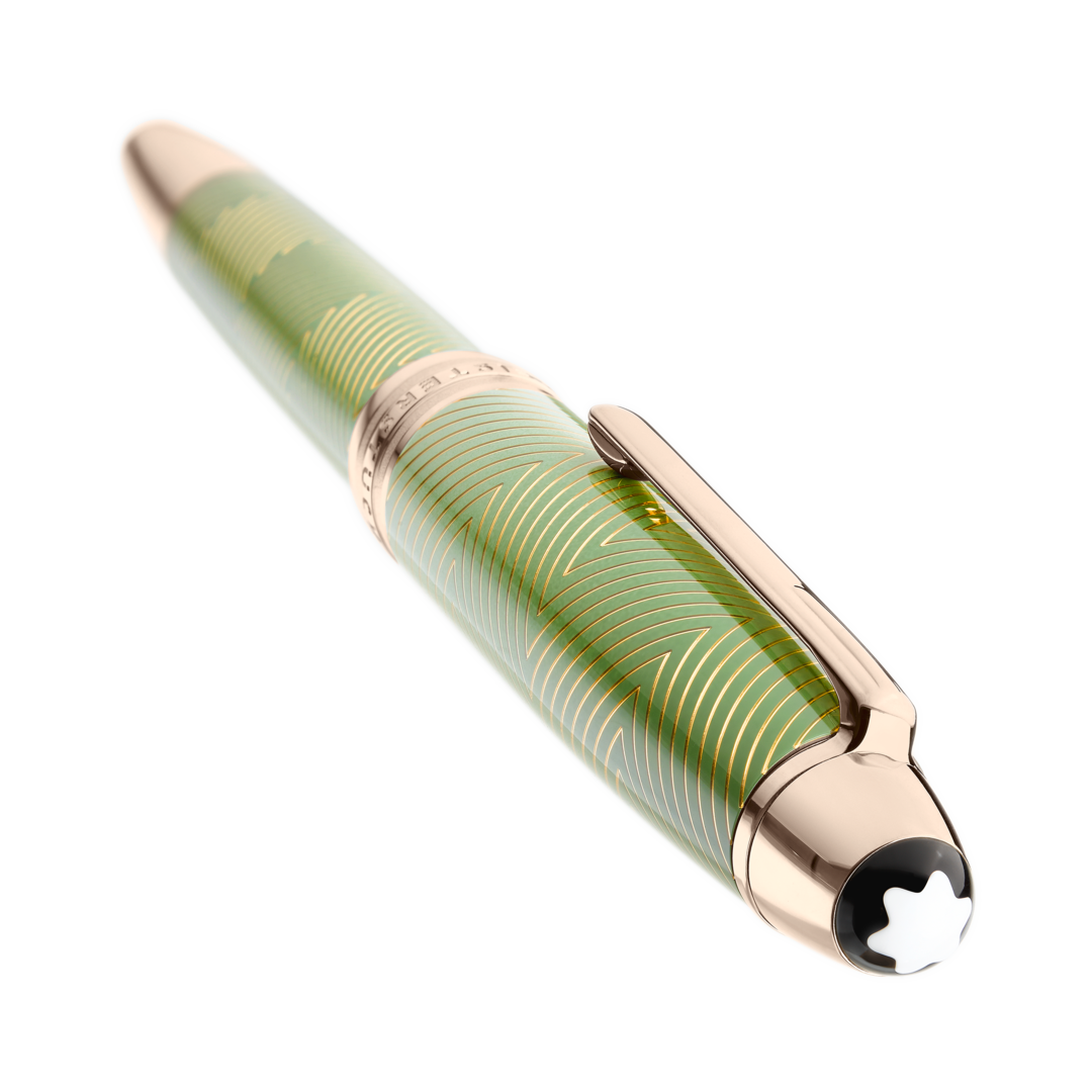 Meisterstück Calligraphy Solitaire Celadon Dégradé Fountain Pen Curved Nib