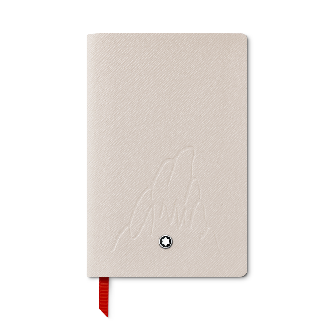 Carnet de poche n° 148, Montblanc Heritage, blanc - ligné