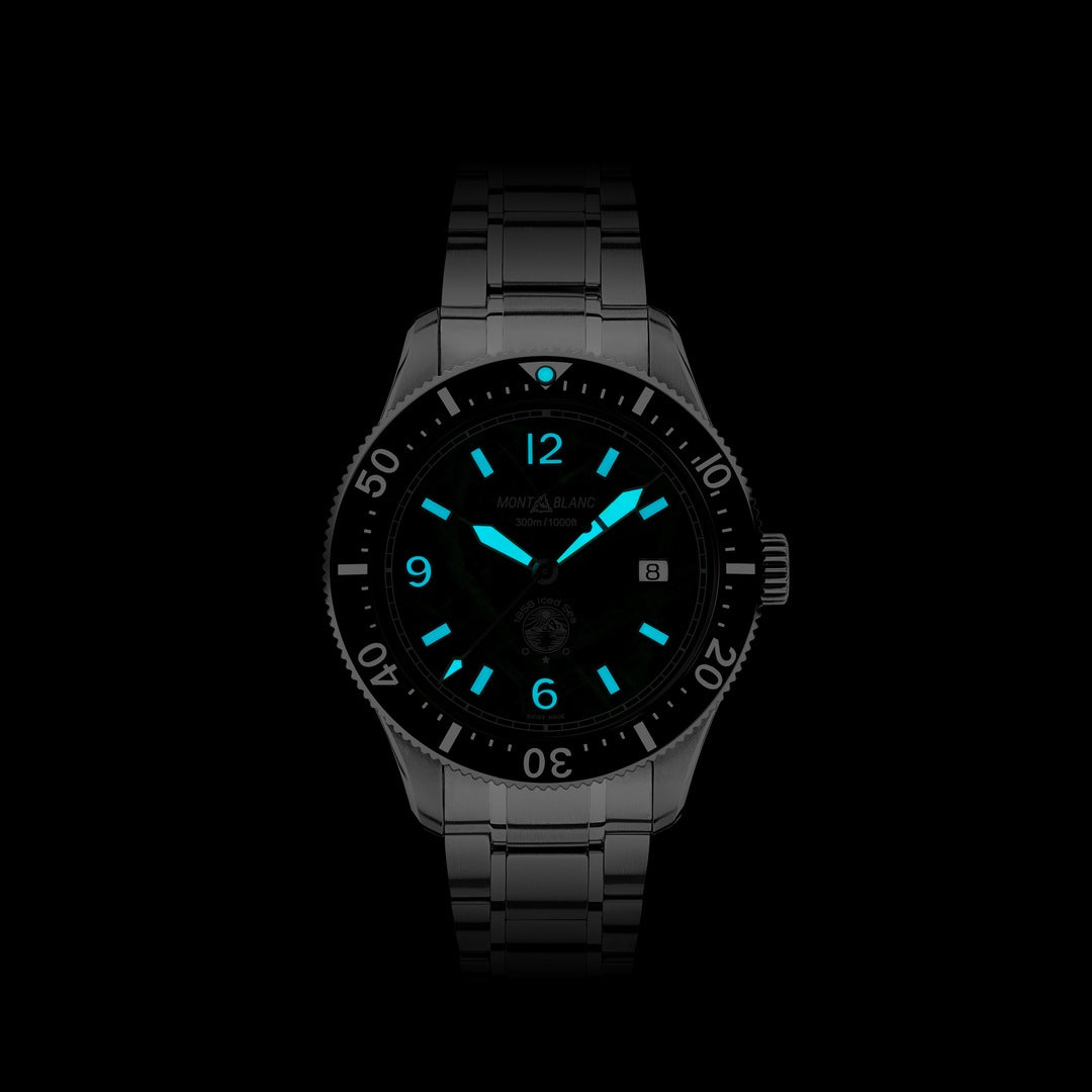 Montblanc 1858 Iced Sea Automatic Date