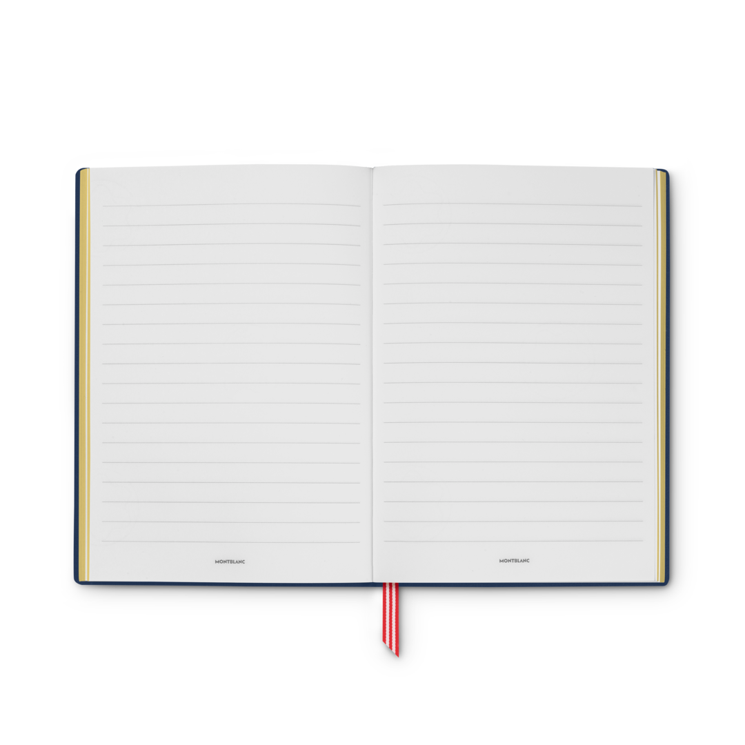 Notebook #146 small, Great Characters Homage to The Great Gatsby, blue lined