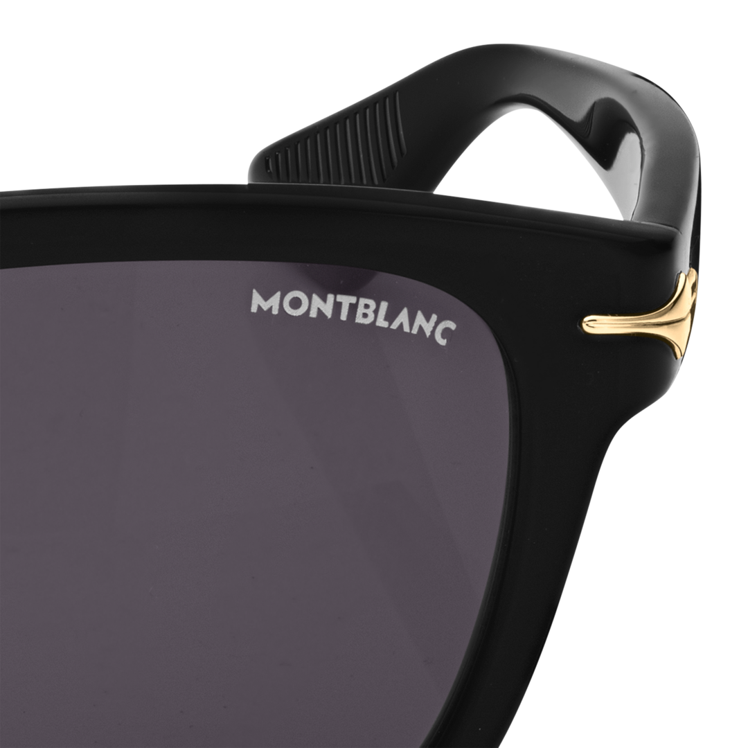 Squared Sunglasses with Black Coloured Acetate Frame (M)