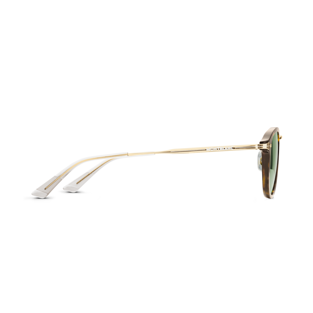 Round sunglasses with Havana Coloured Injected Frame
