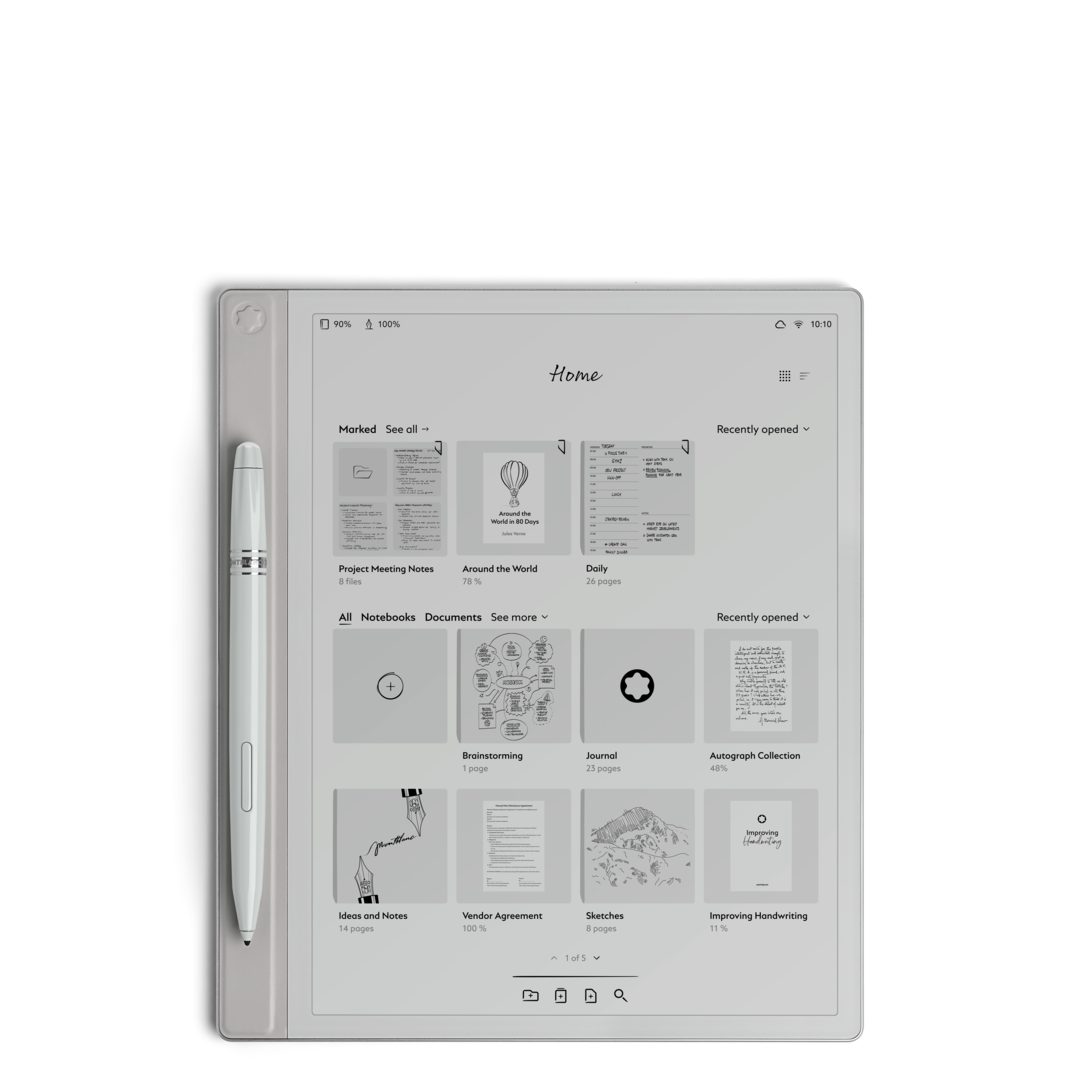 Montblanc Digital Paper Cool Grey color