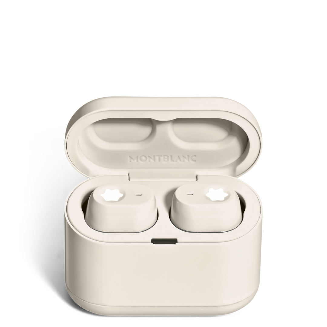 Montblanc MTB 03 In-Ear Headphones Ivory Color Montblanc MTB 03 In-Ear Headphones Ivory Color