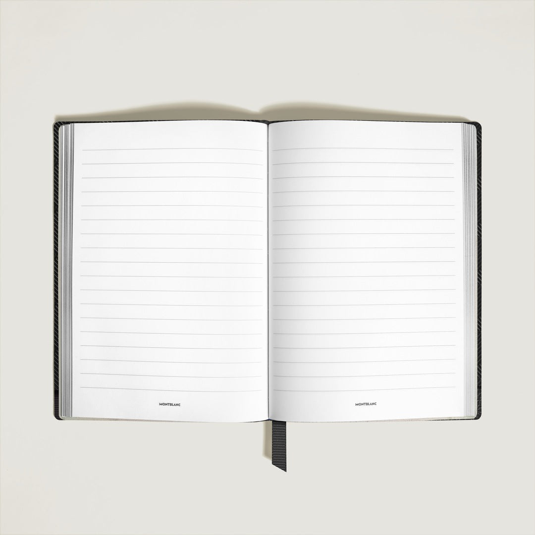 Medium Notebook in Extreme Leather, Lined Pages