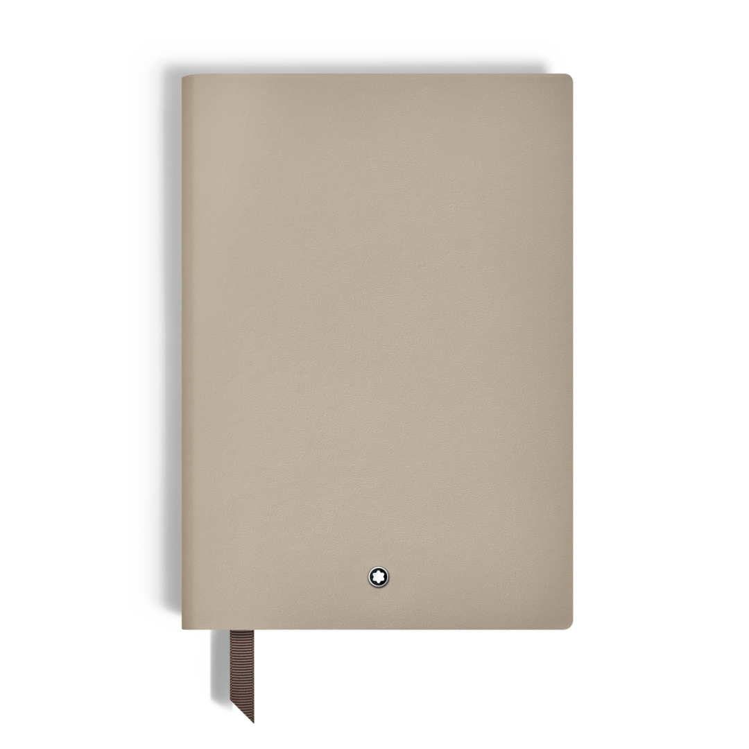 Medium Notebook in Soft Leather, Lined Pages