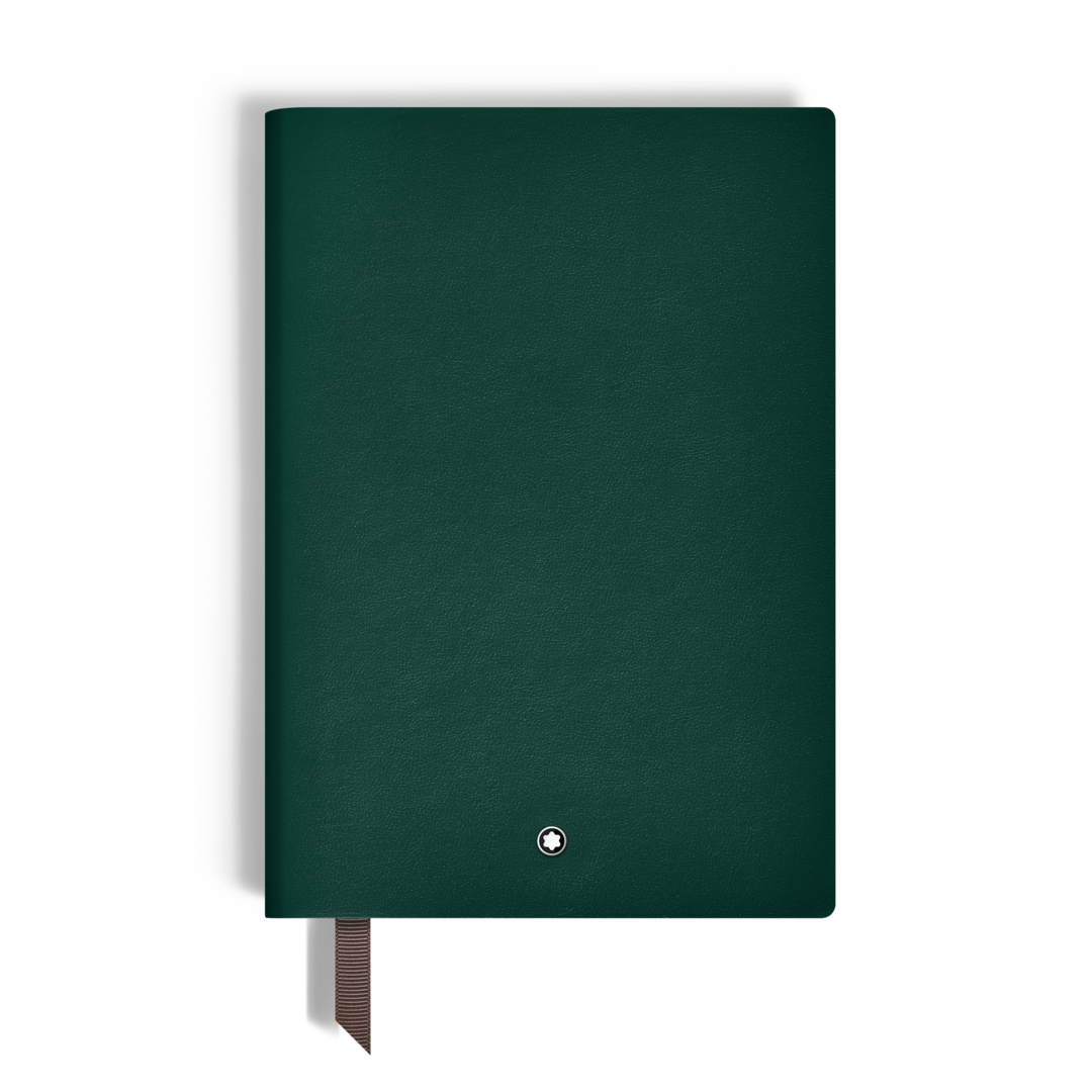 Medium Notebook in Soft Leather, Lined Pages