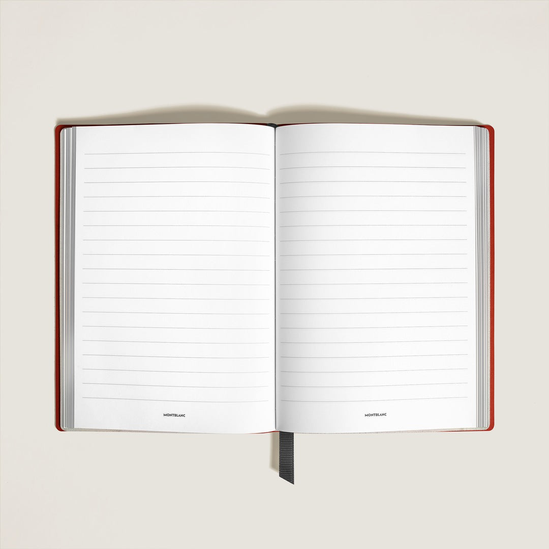Medium Notebook in Sartorial Leather, Lined Pages