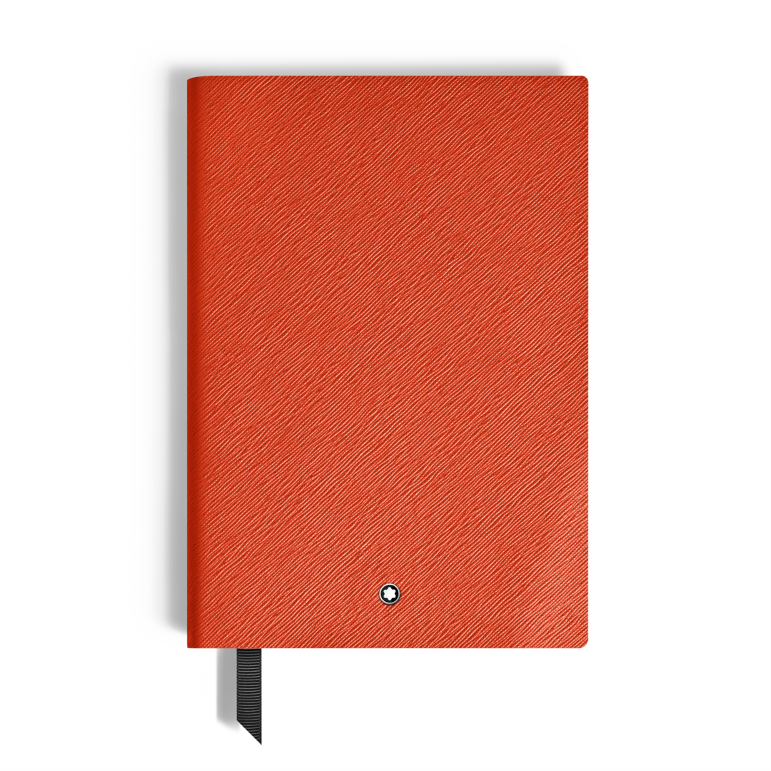 Medium Notebook in Sartorial Leather, Lined Pages
