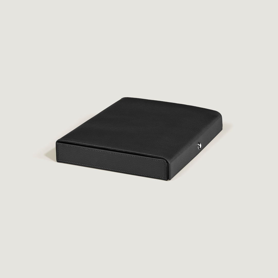 Travel Box for 8 Writing Instruments in Grain Leather