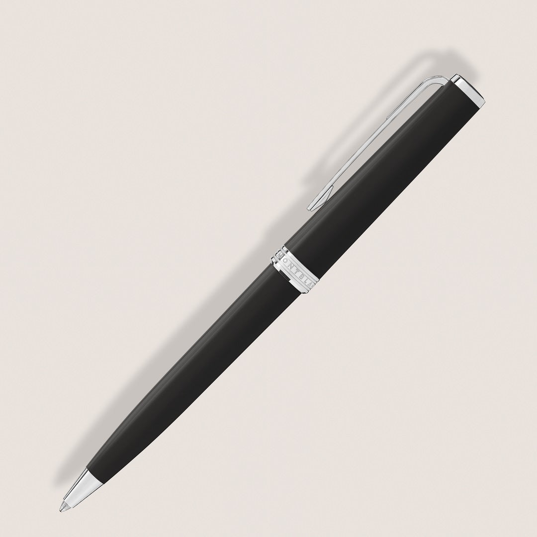 Set with PIX Black Ballpoint Pen & Card Holder 6cc in Meisterstück Leather