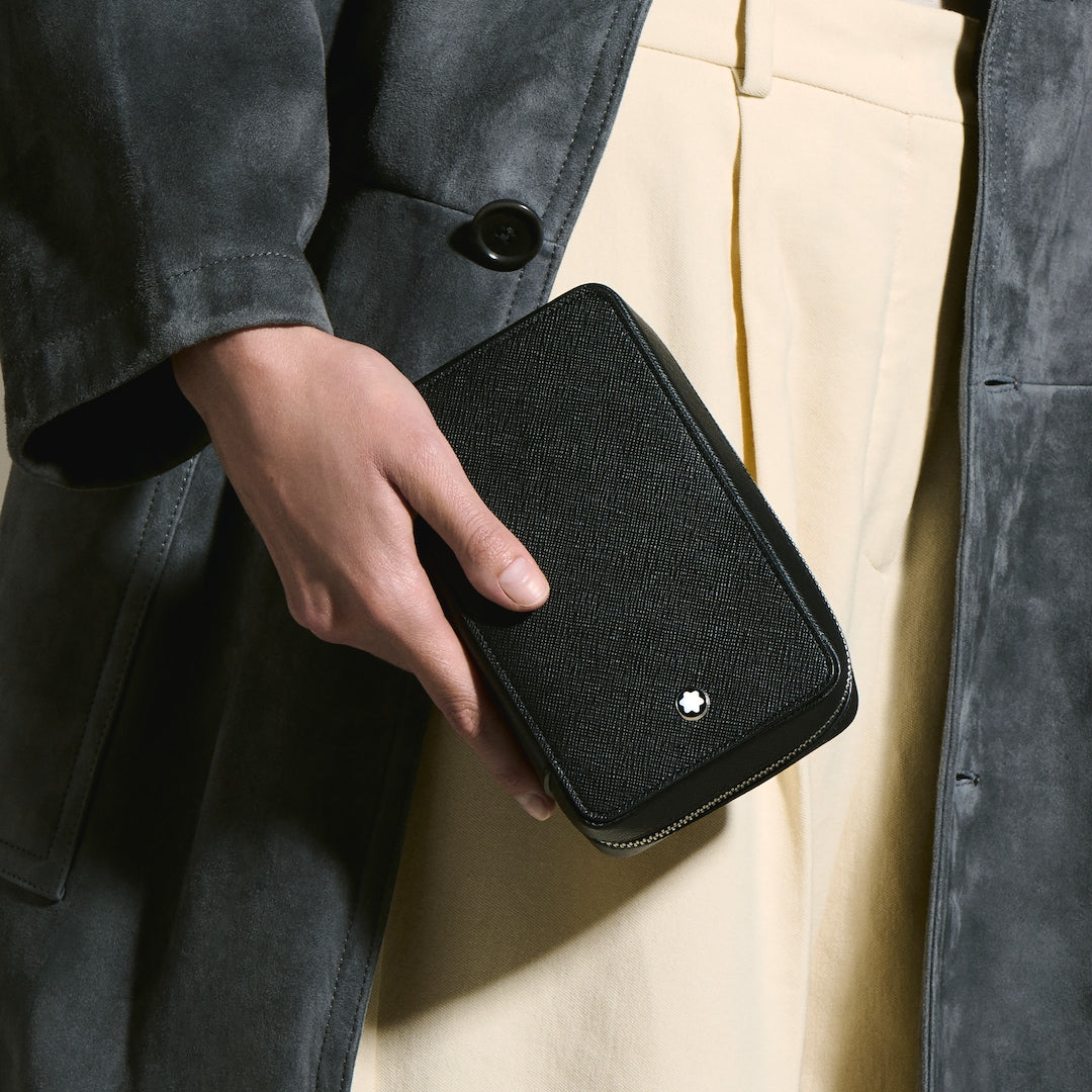 Pochette zippée Sartorial pour 8 stylos