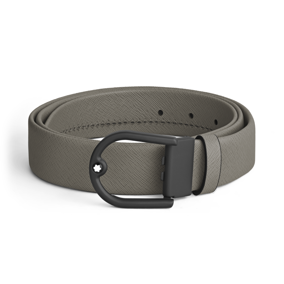 Horseshoe Buckle Medium Rey 35mm Leather Belt