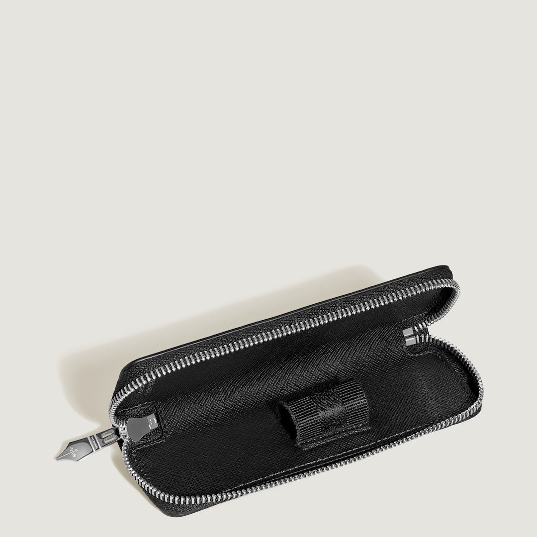 Sartorial 1 pen pouch with zip