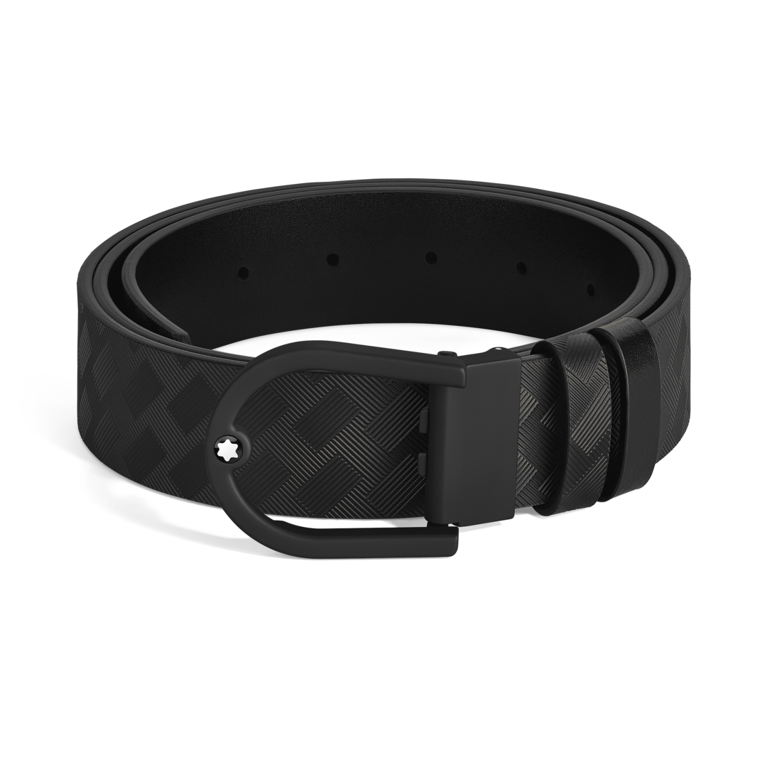 Horseshoe 35 mm Reversible Belt in Extreme Leather