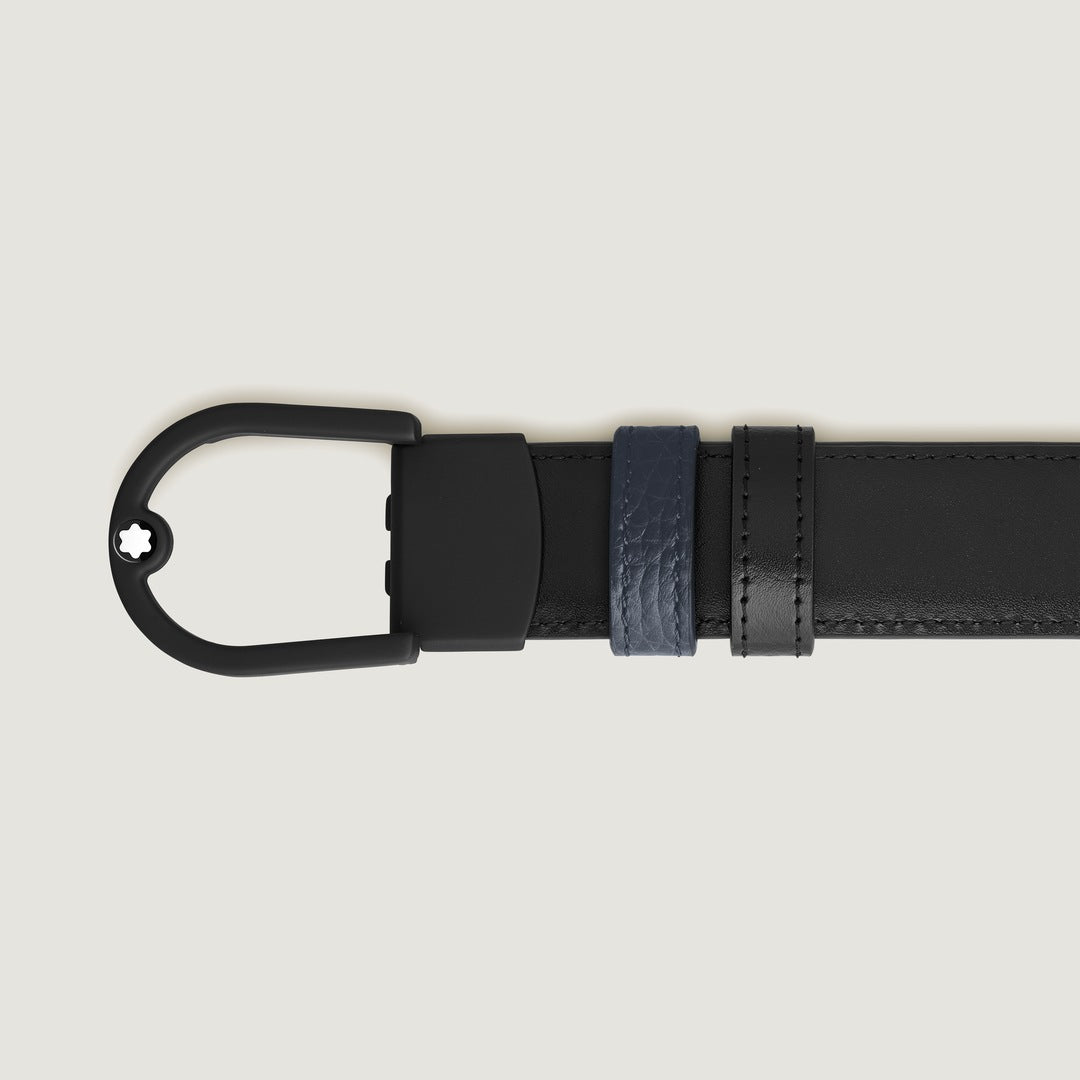 Horseshoe 30 mm Reversible Belt in Grain Leather