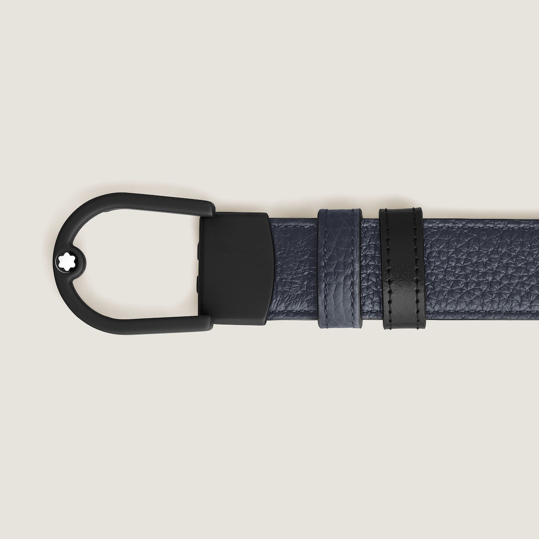 Horseshoe 30 mm Reversible Belt in Grain Leather