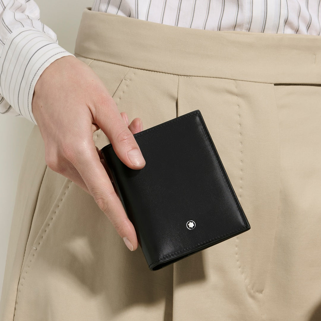 Compact Wallet 6cc in Meisterstück Leather