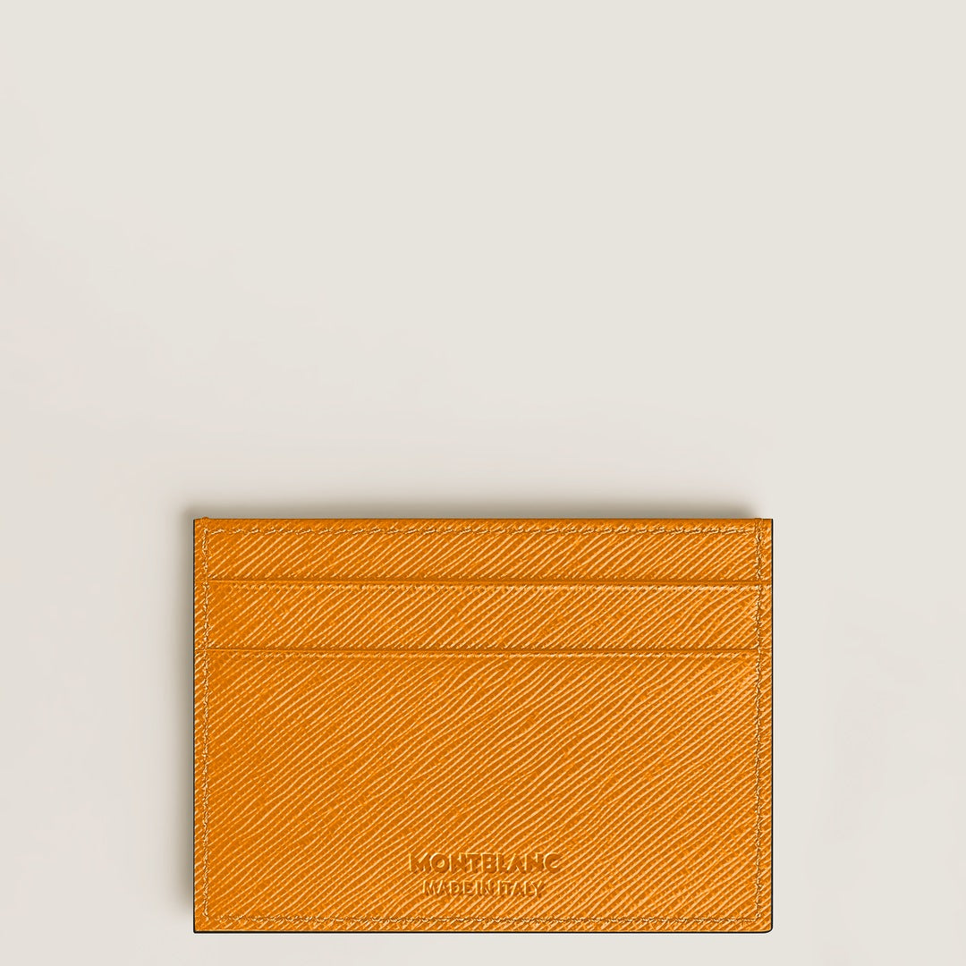 Porte-cartes 5 fentes en Cuir Sartorial