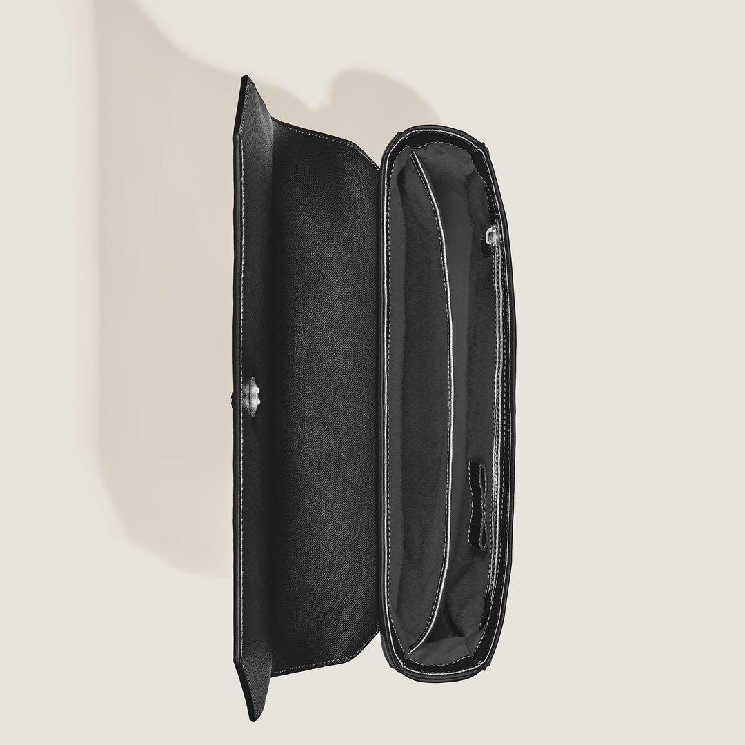 Sac bandoulière-ceinture en cuir Sartorial