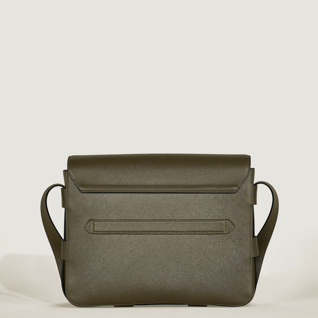 Belt Messenger Bag in Sartorial Leather
