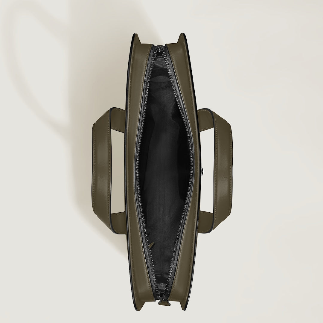 Thin Briefcase in Extreme Leather