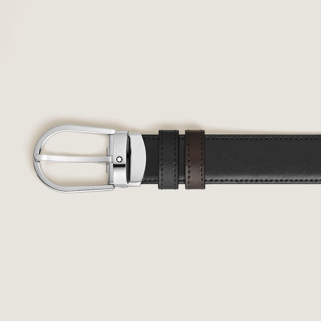 Ceinture réversible 30 mm Fer à cheval en cuir Meisterstück