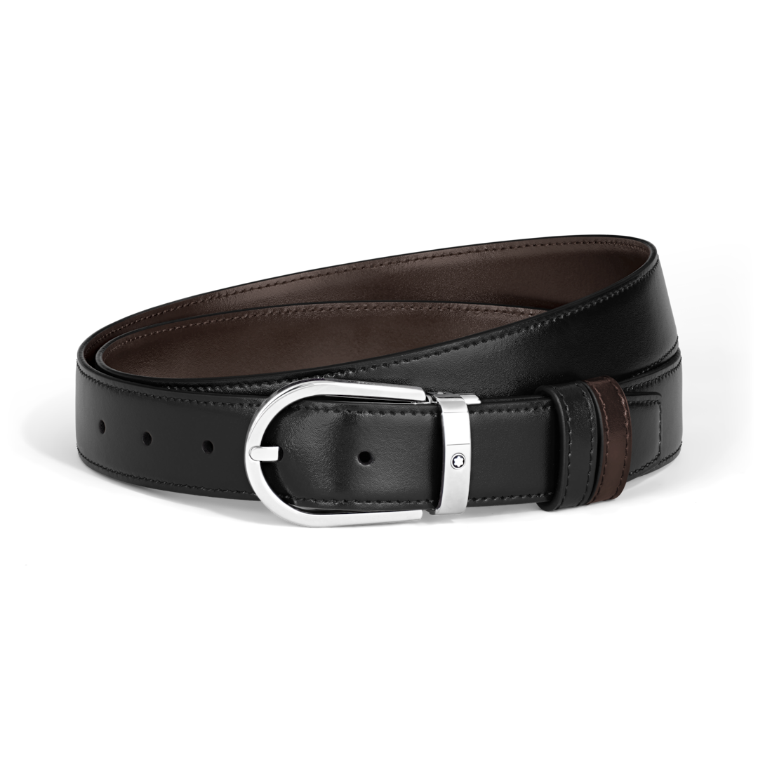 Ceinture réversible 30 mm Fer à cheval en cuir Meisterstück