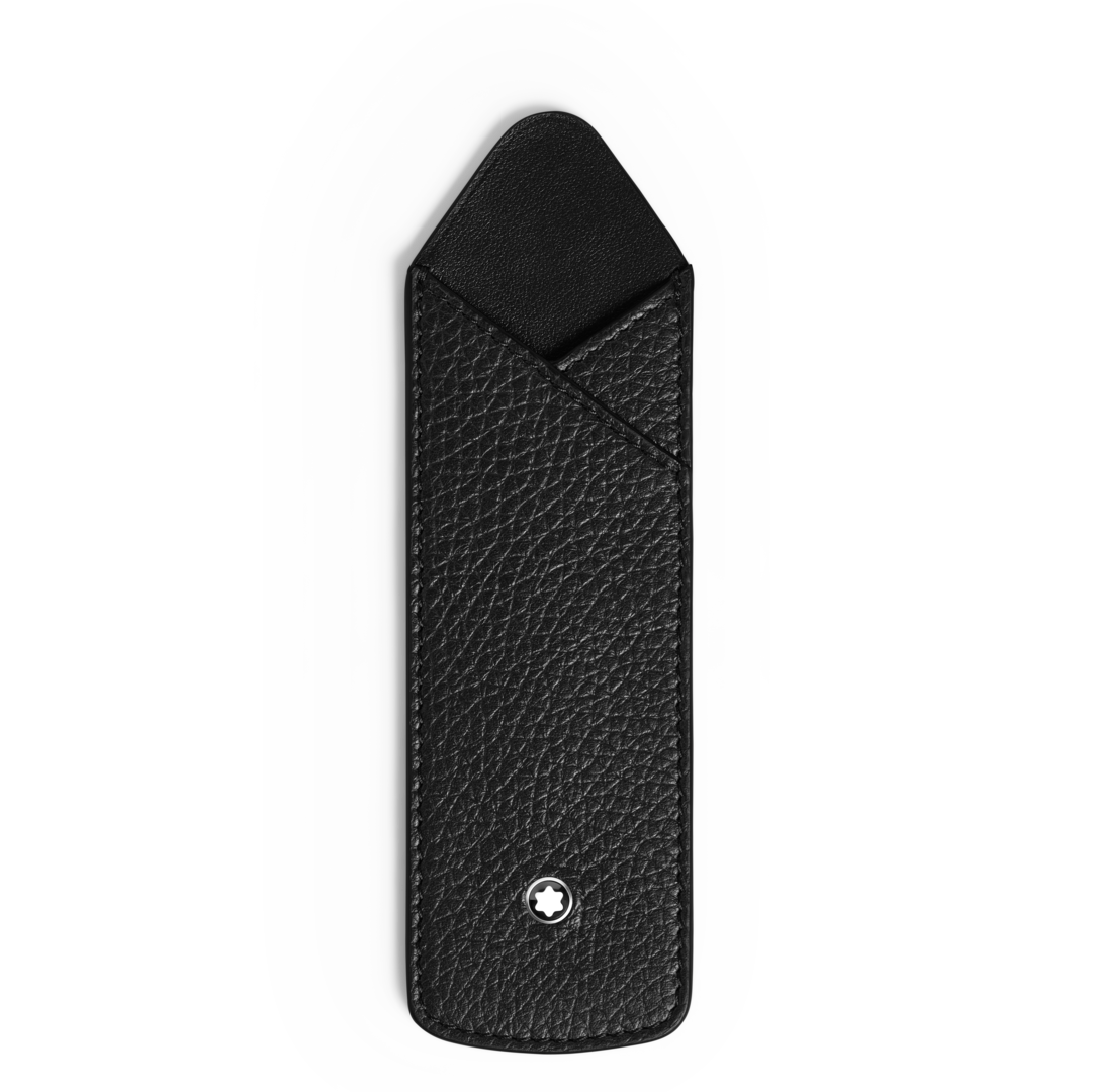1-Pen Sleeve in Grain Leather