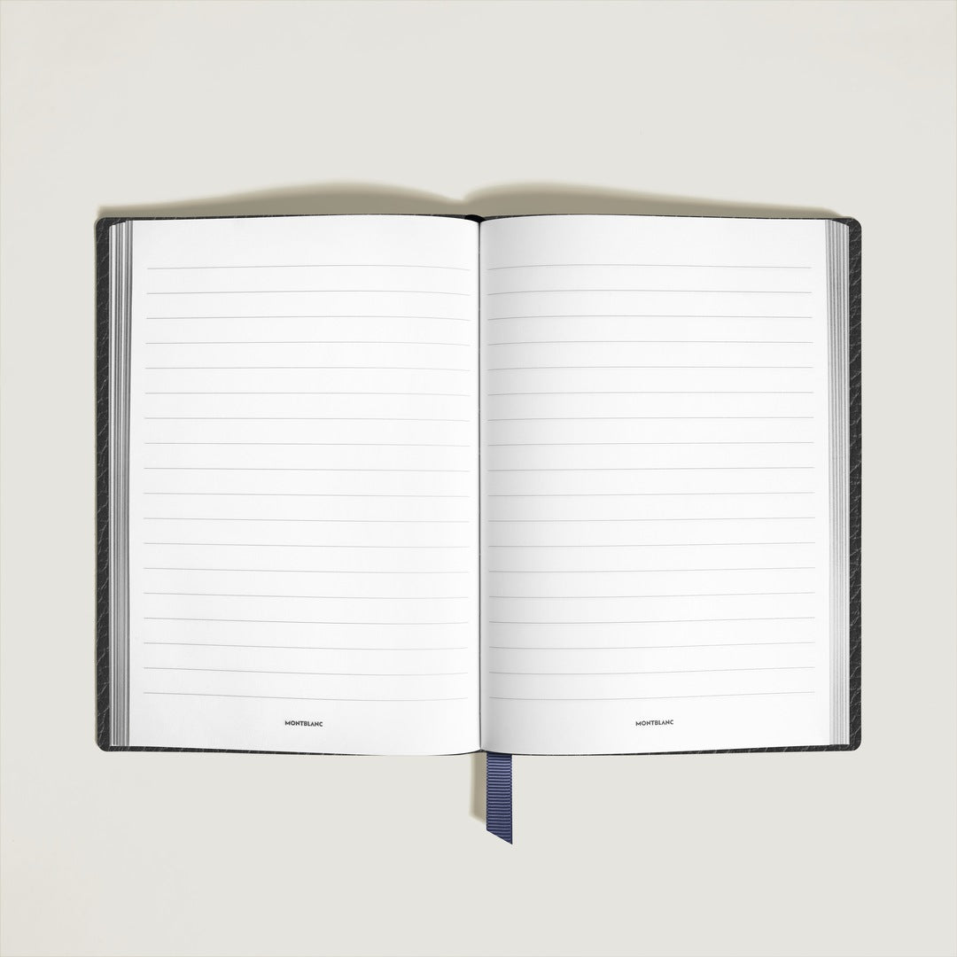 Small Notebook in Grain Leather, Lined Pages