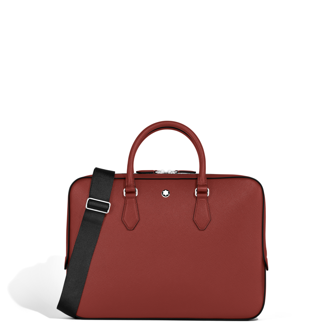 Thin Briefcase in Sartorial Leather
