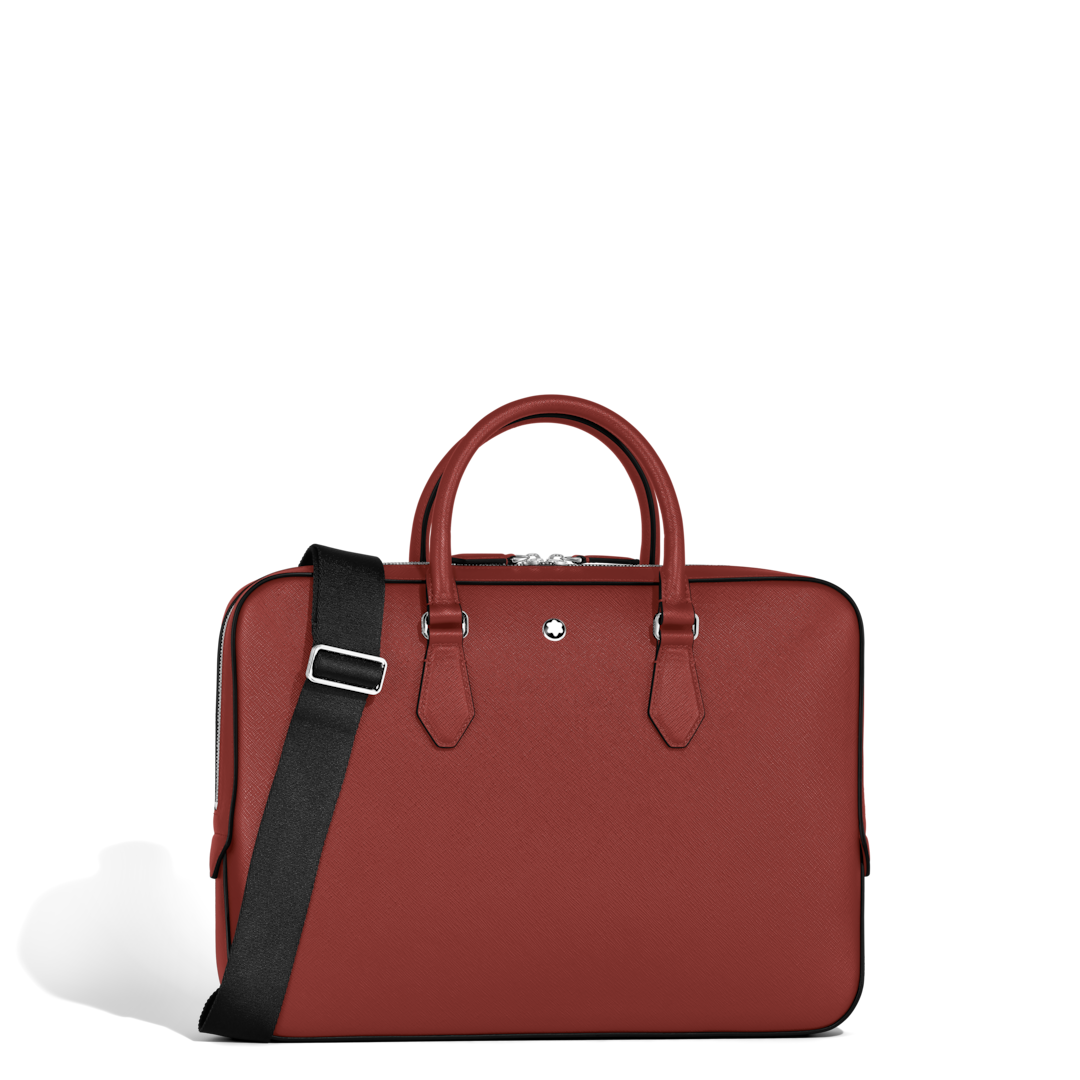 Thin Briefcase in Sartorial Leather