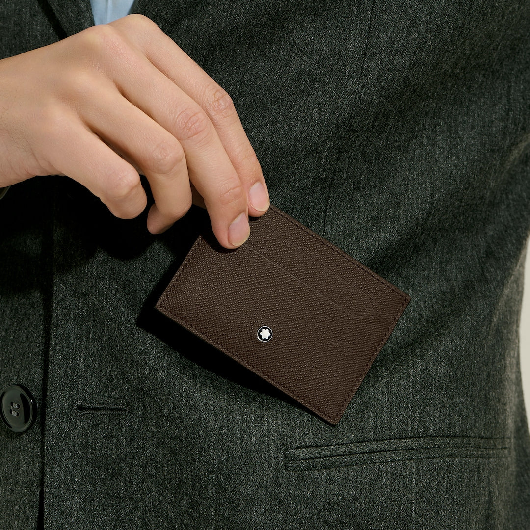 Card Holder 5cc in Sartorial Leather