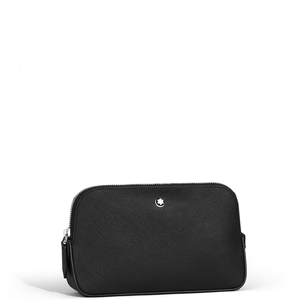 Pochette de voyage en cuir sartorial