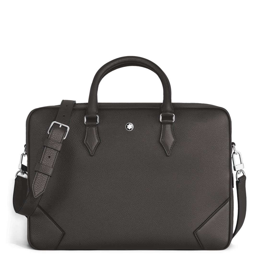 Medium Briefcase in Grain Leather