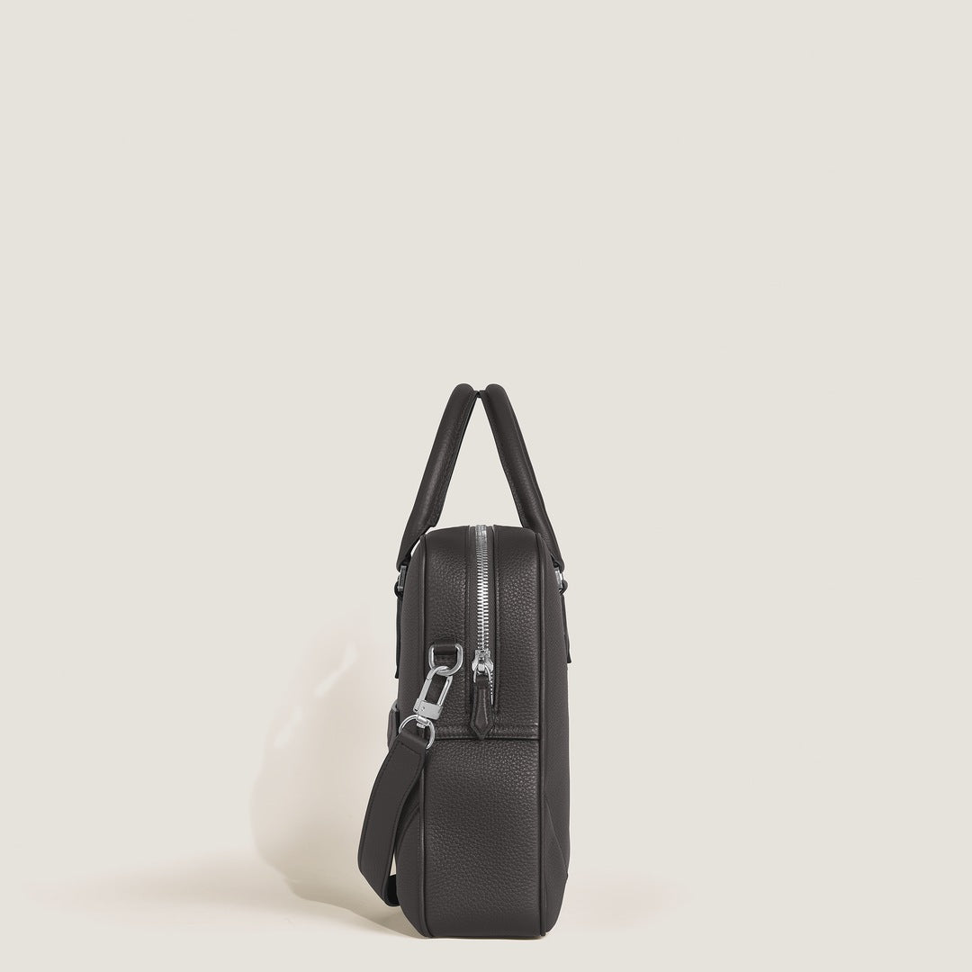 Medium Briefcase in Grain Leather