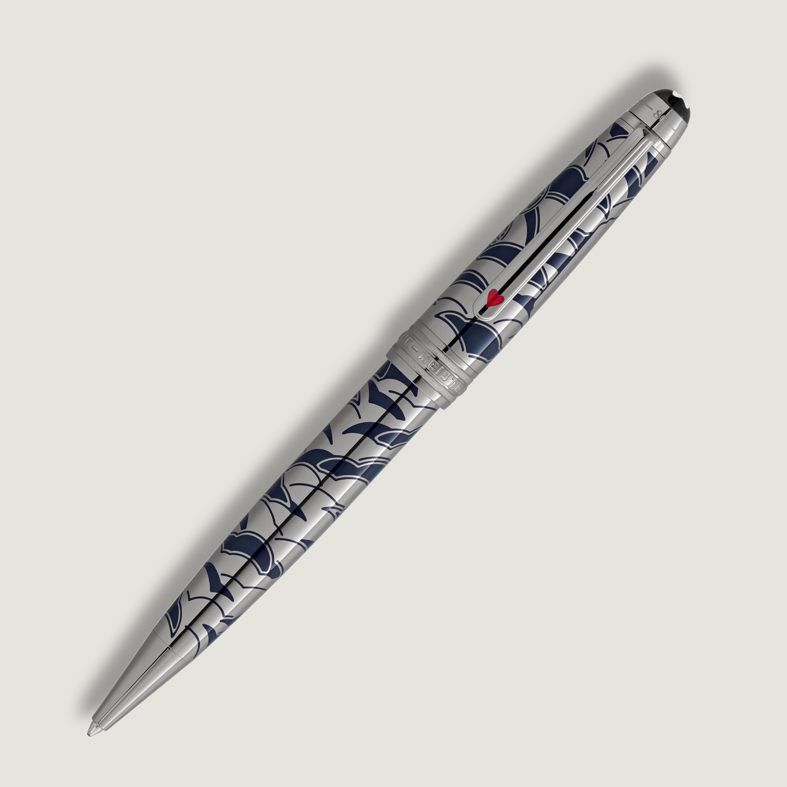 Stylo à bille Meisterstück Le tour du monde en 80 jours Solitaire de taille moyenne