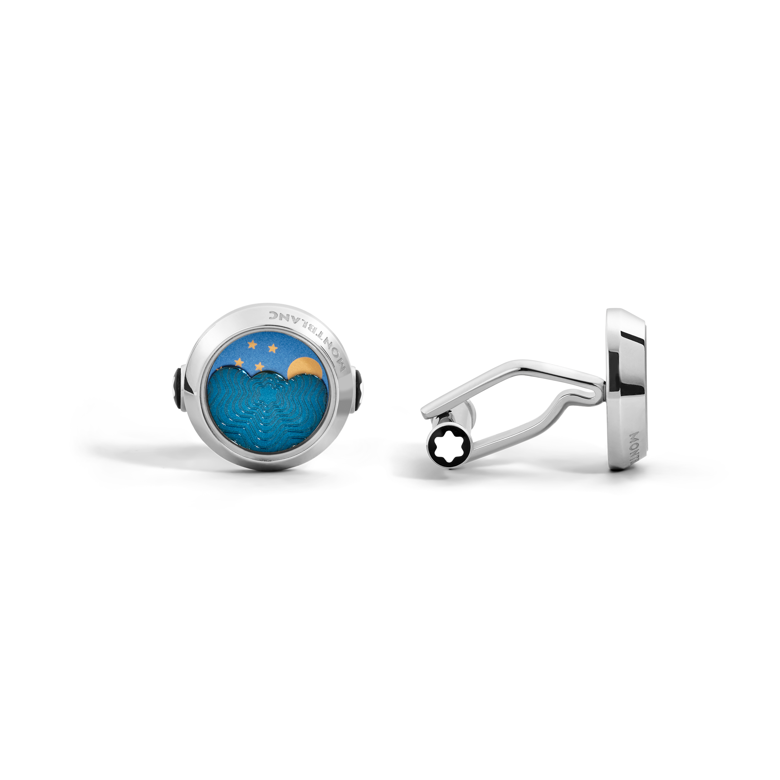 Cufflinks Moonphase Movement