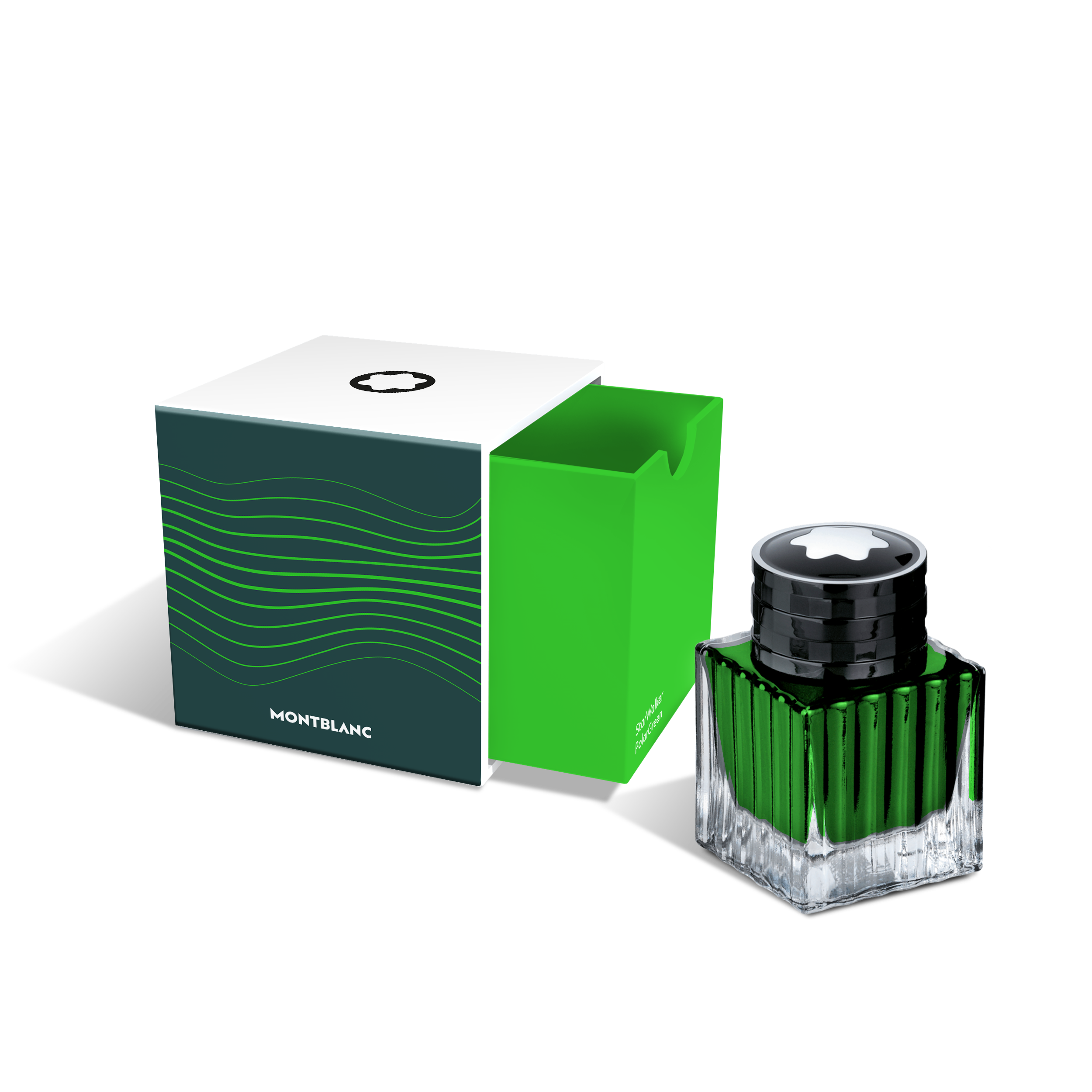Ink Bottle 50 ml, StarWalker Polar Green