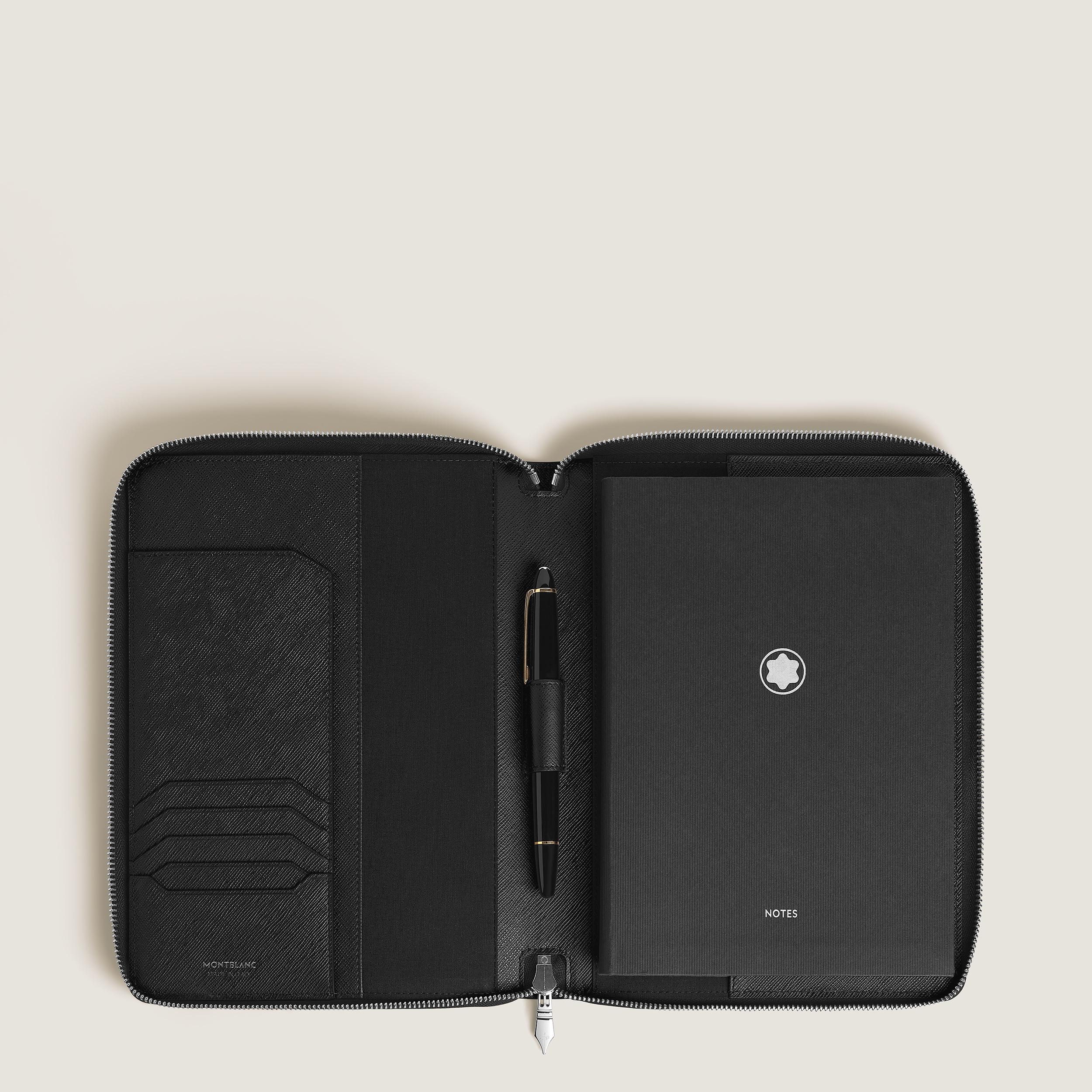 Small Notebook Holder in Sartorial Leather