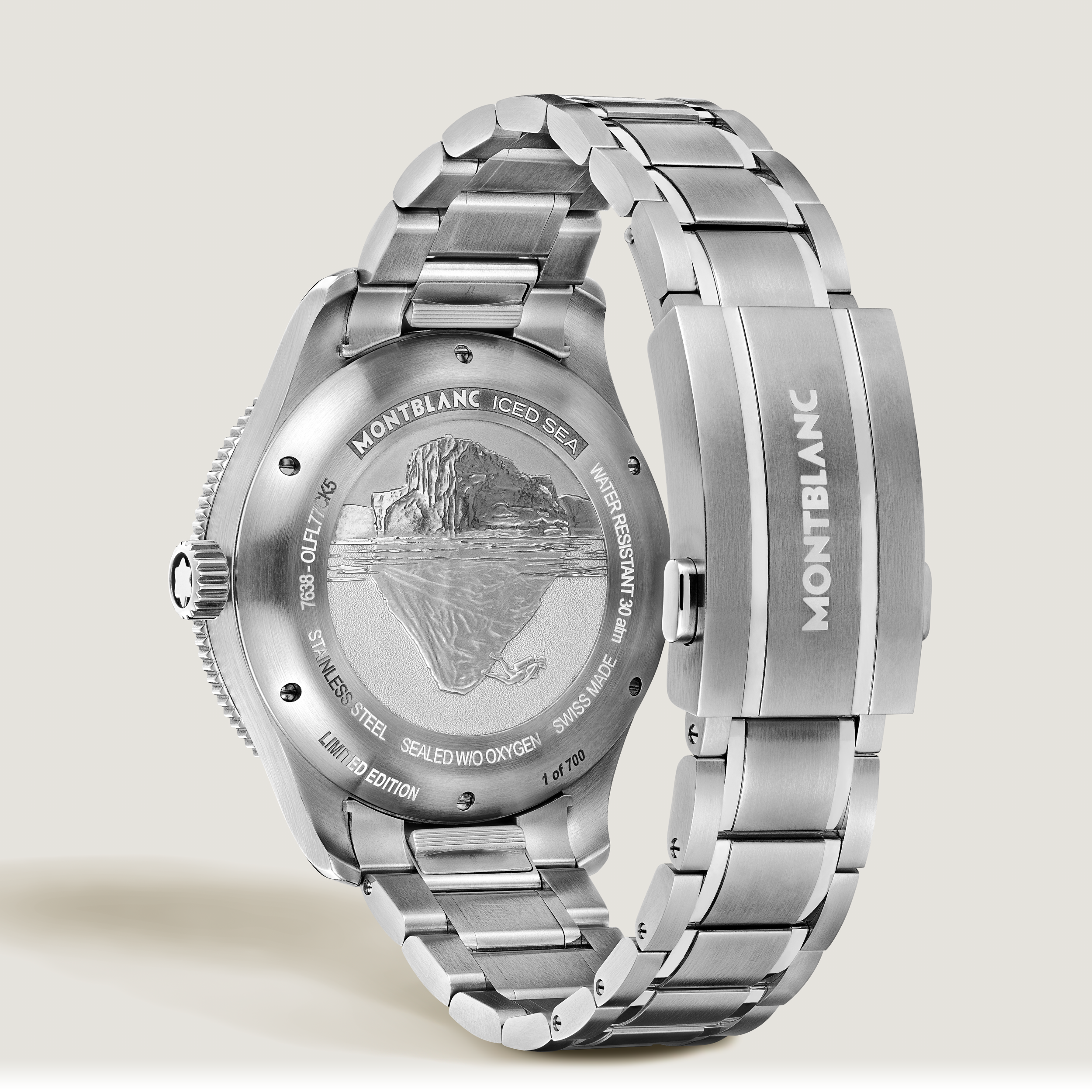 Montblanc Iced Sea Automatic Date 0 Oxygen Limited Edition - 700 pieces