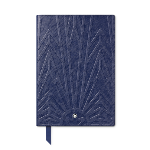 Carnet #163 moyen, Meisterstück The Origin Collection, Bleu - Ligné
