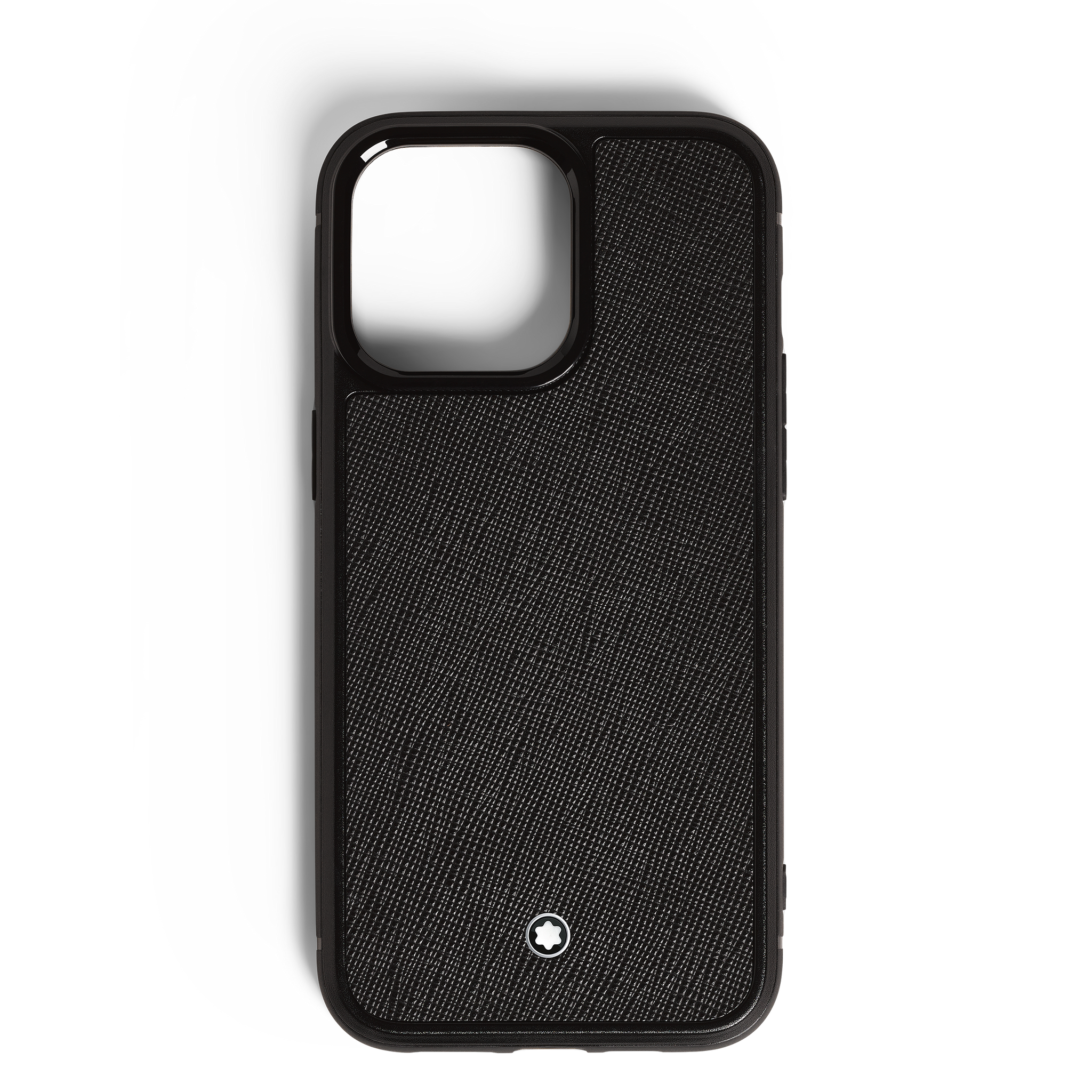 MontblancサルトリアルレザーiPhone16Rro ラージ ブリーフケース サルトリアルレザー - レザー - ブラック iPhoneアクセサリー