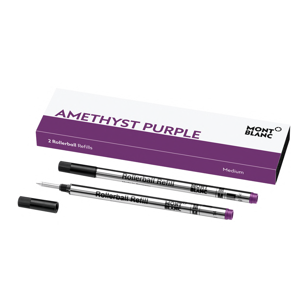 2 recharges pour roller (M) violet améthyste