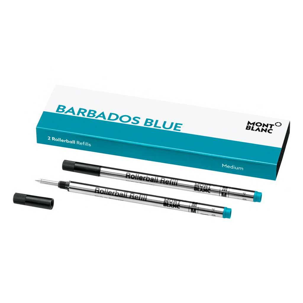 2 recharges pour roller (M) Barbados Blue