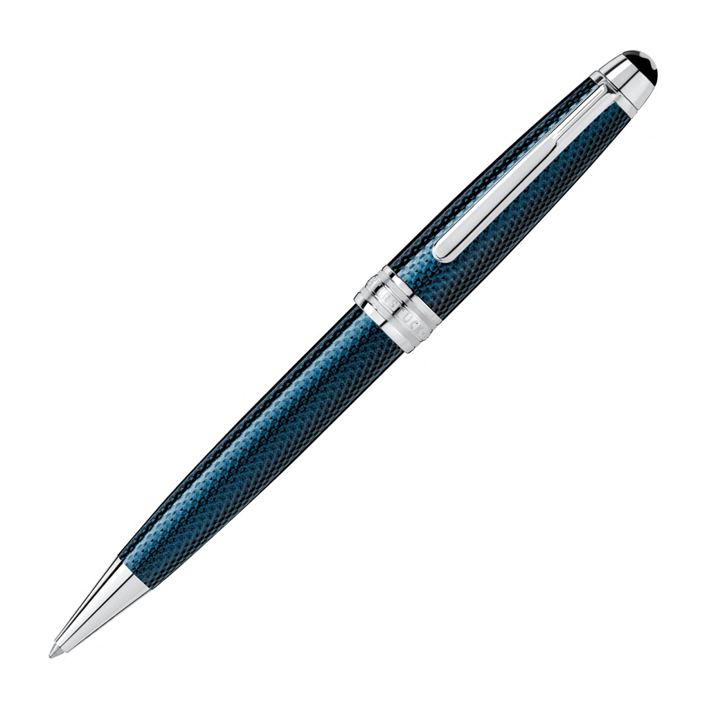 海外限定スパイク販売 Hour Blue Solitaire Meisterstück Midsize Pen Ballpoint 筆記具