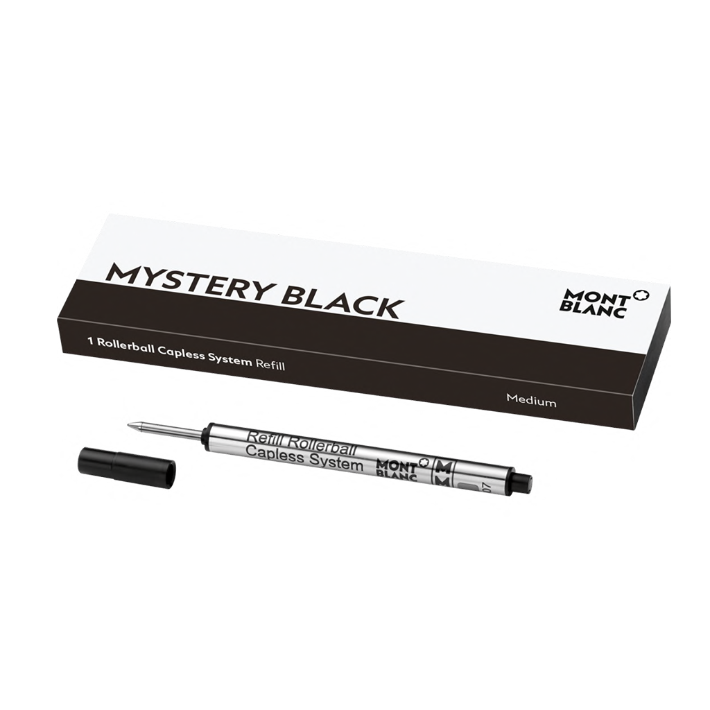 1 Rollerball Capless System Refill (M) Mystery Black