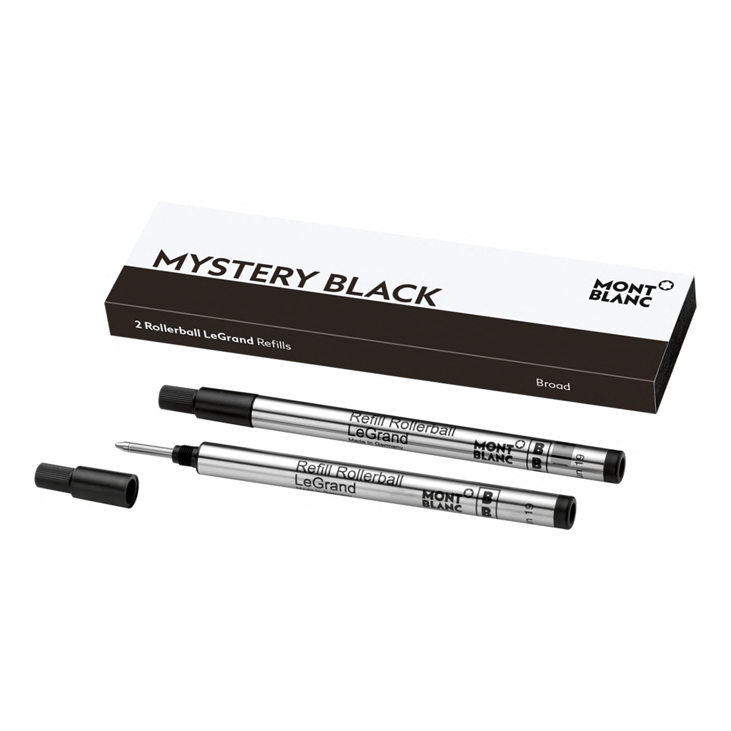 2 Rollerball LeGrand Refills (B) Mystery Black